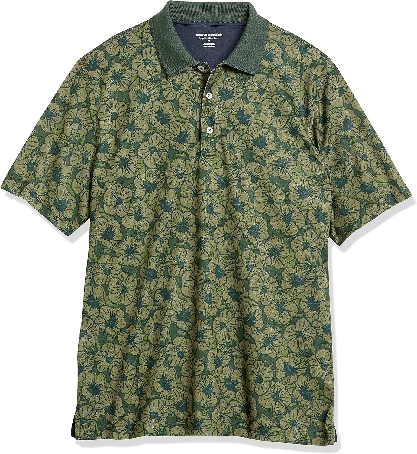 Amazon Essentials Men's Golf Polo Shirt, Quick Dry, Short Sleeve