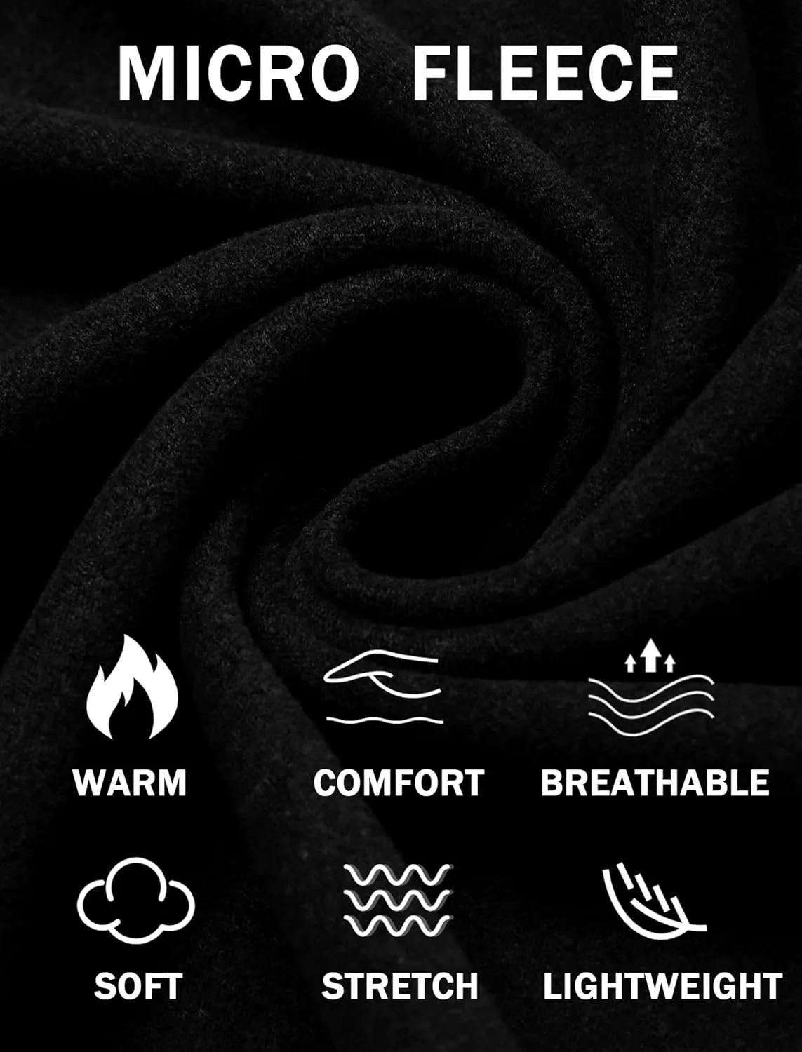 COOFANDY Men's Turtle Neck Shirts High Neck Mock Neck T Shirts Long Sleeve Slim Fit Sweater Casual Thermal Pullover