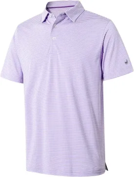 Golf Shirts for Boys Short Sleeve Moisture Wicking Dry Fit Performance Kids Youth Sport Striped Boys Polo Shirts