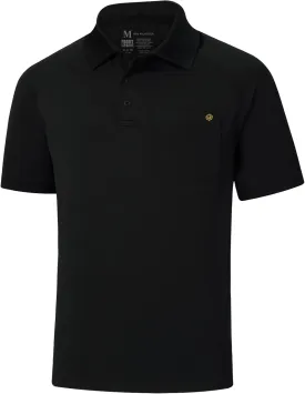 Lightbare Mens Short Sleeve Polo Shirt UPF 50 Performance Moisture Wicking Quick Dry Golf Tennis Polo for Tactical Hiking