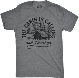 Mens Camping T Shirts Funny Camp Tees for Guys Cool Shirts for Outdoor Camping