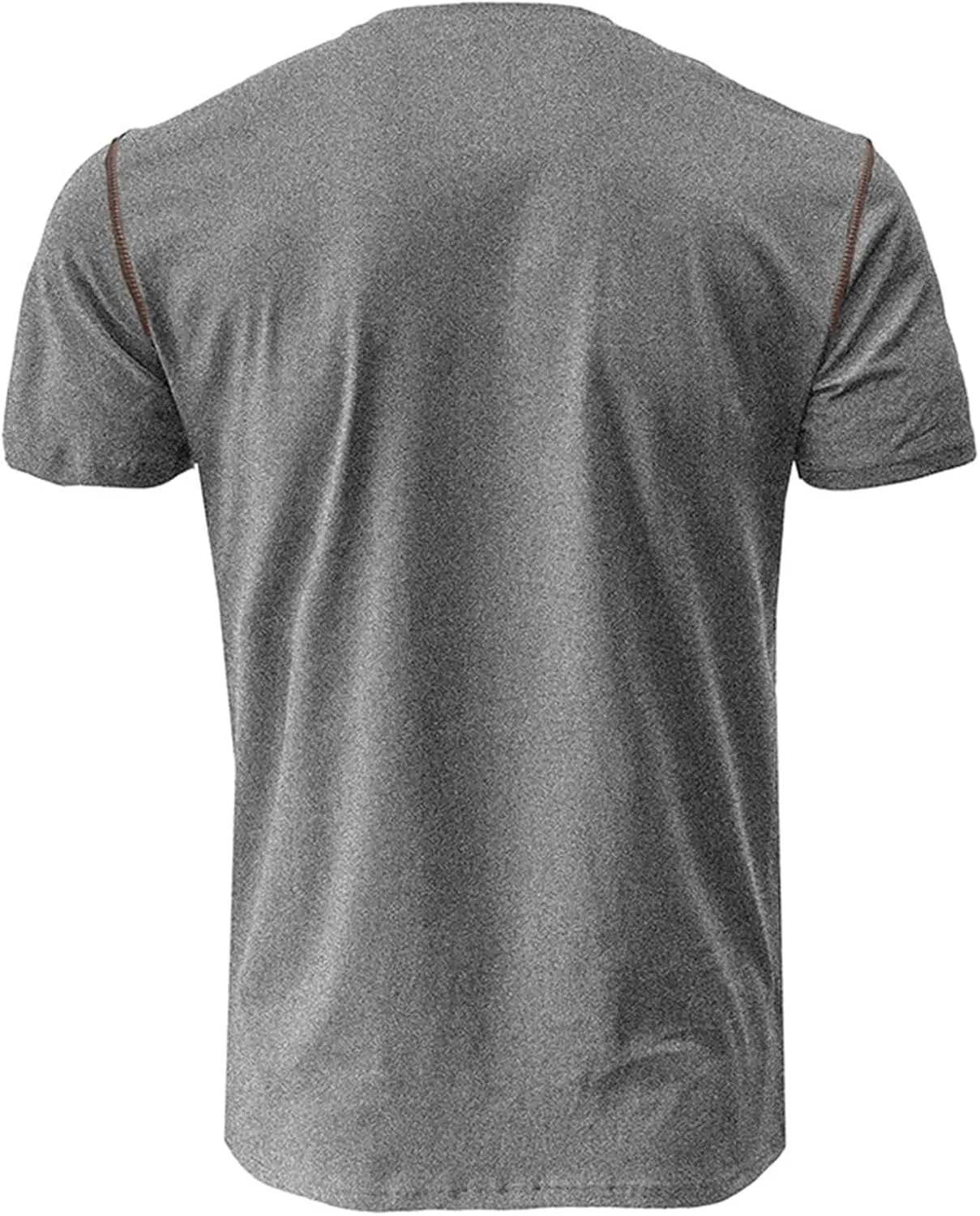 Mens Casual Henley Shirts Short/Long Sleeve Button Classic Tees Tops Fashion Lightweight Stylish T-Shirts with Pocket