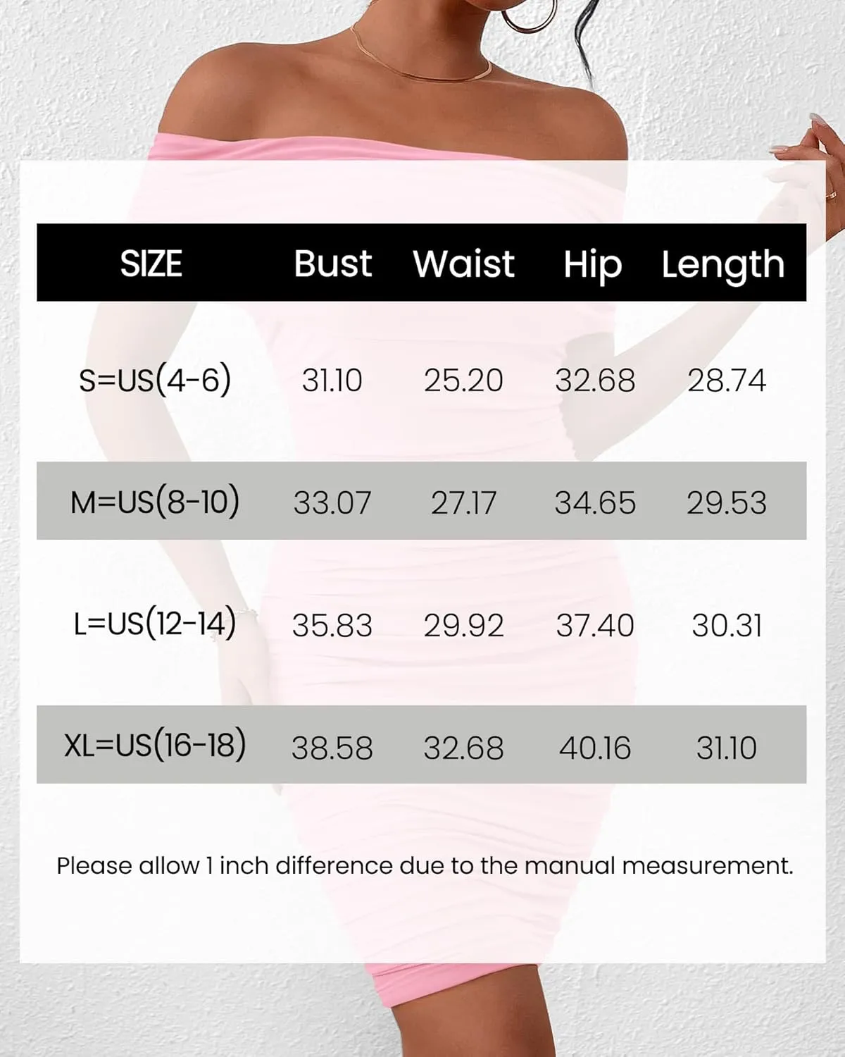 Okiwam Women's Summer Off Shoulder Ruched Bodycon Dress Sleeveless Party Club Cocktail Short Dresses
