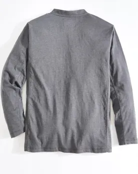 Venado Henley Long Sleeve Shirts for Men - Mens Henley with Flex Material