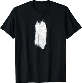 White Blaze Appalachian Trail Minimalist Hiking Graphic T-Shirt