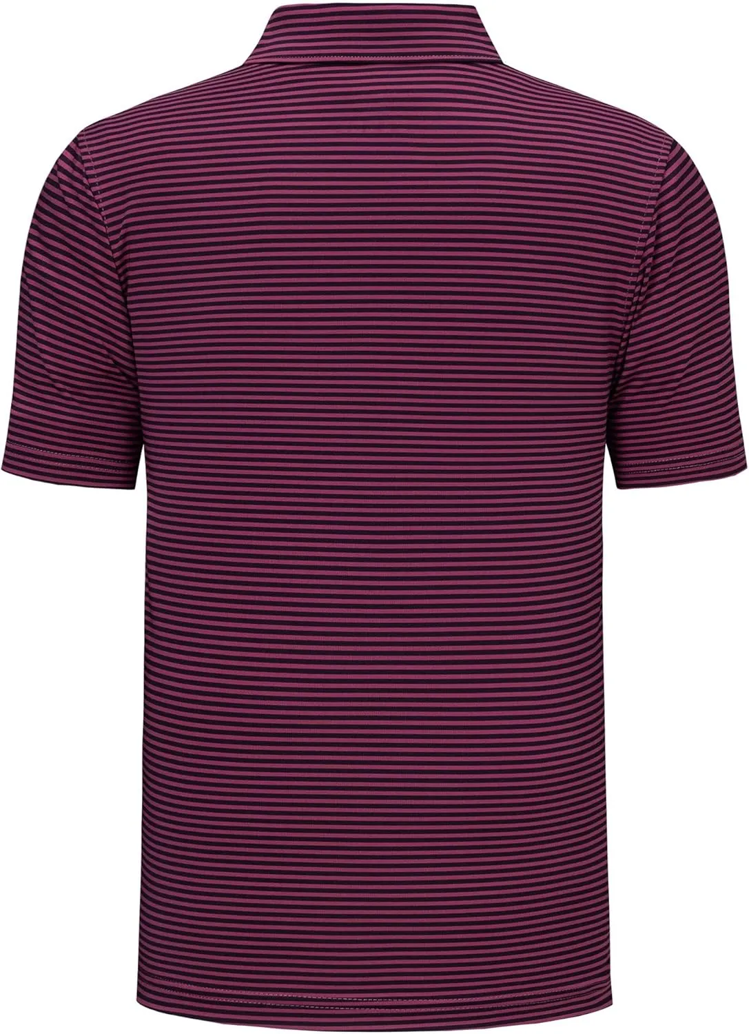Willit Boys' Golf Polo Shirts Short Sleeve Striped Performance Youth Athletic Shirts Kids Quick Dry Polos