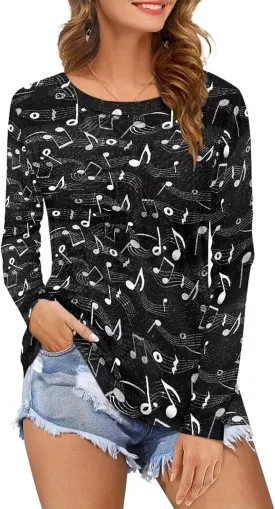 Women's Long Sleeve T-Shirt Workout Quick Dry Loose Tops Plus Size Outdoor Casual Sweatshirt