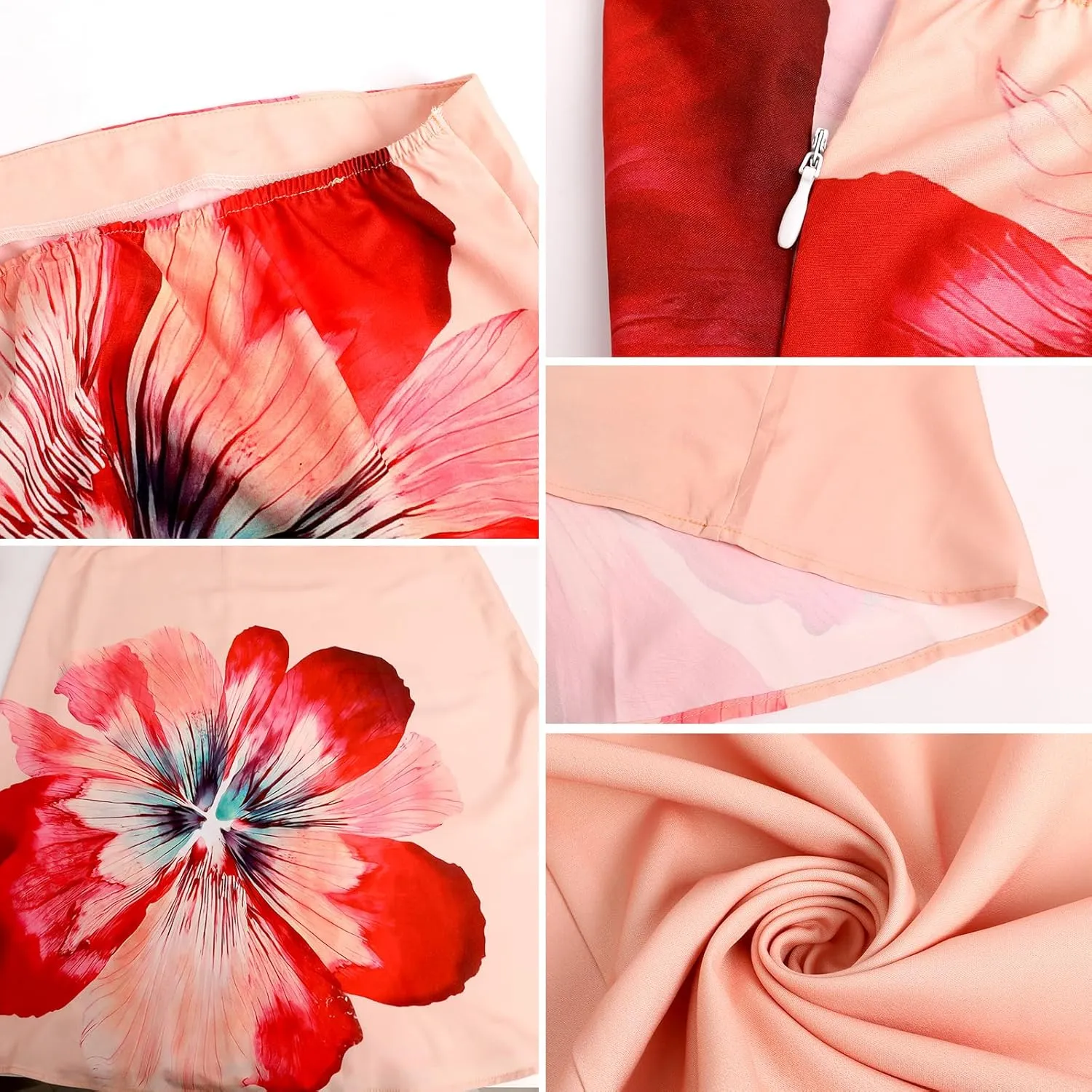 Zwirelz Women Strapless Maxi Dress Boho Floral Print Flowy Long Tube Dress Off Shoulder Loose Beach Sundress Long Tube Dress